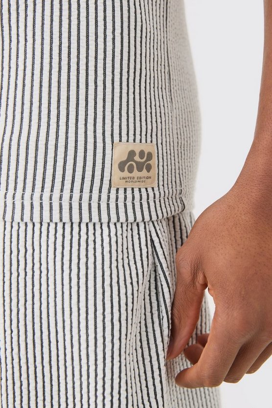 Strukturiertes Muscle-Fit Tanktop