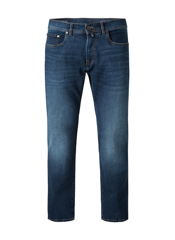 Pierre Cardin, Jeans Lyon, Tapered Fit, Baumwoll-Stretch, dunkelblau