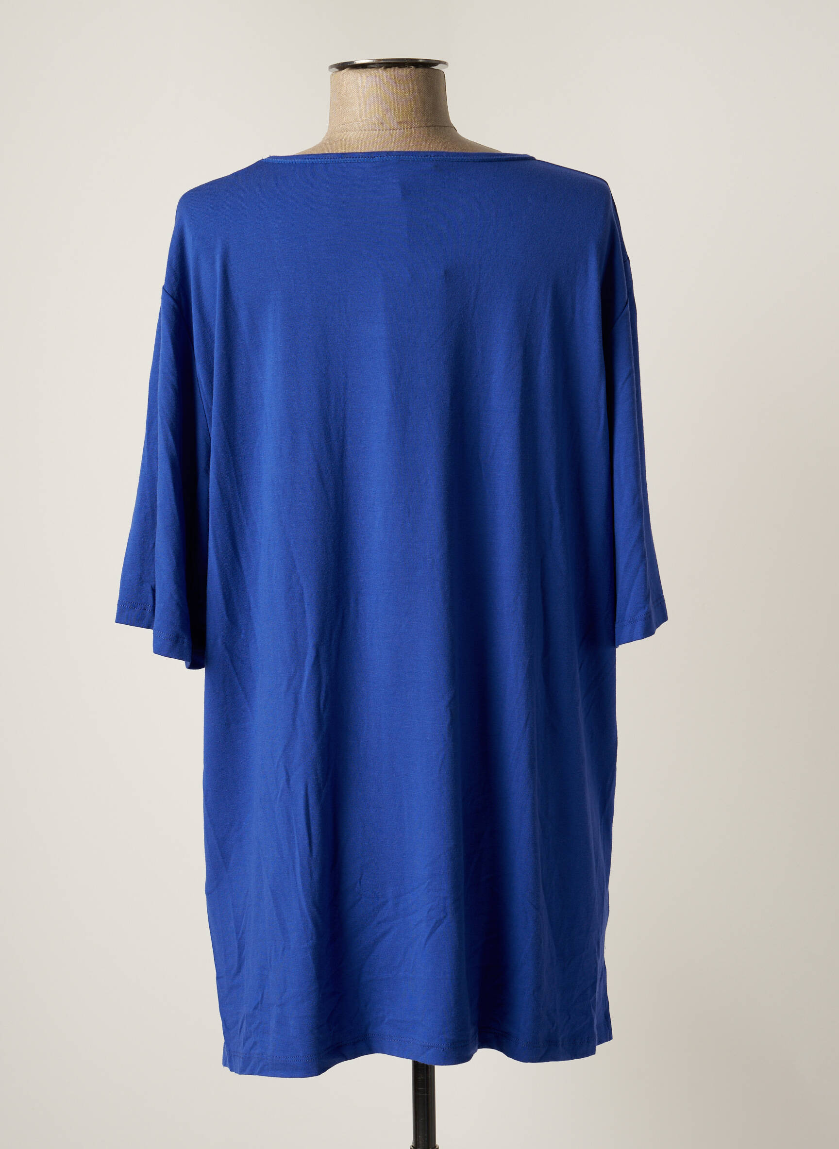 Elena Miro Tuniquemanchecourte Femme couleur bleu
