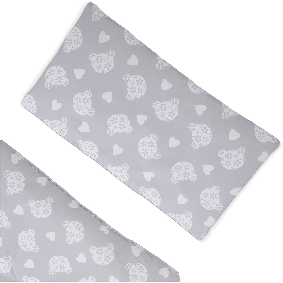 Sitzauflage Highchair Pad Deluxe, Teddy Grey