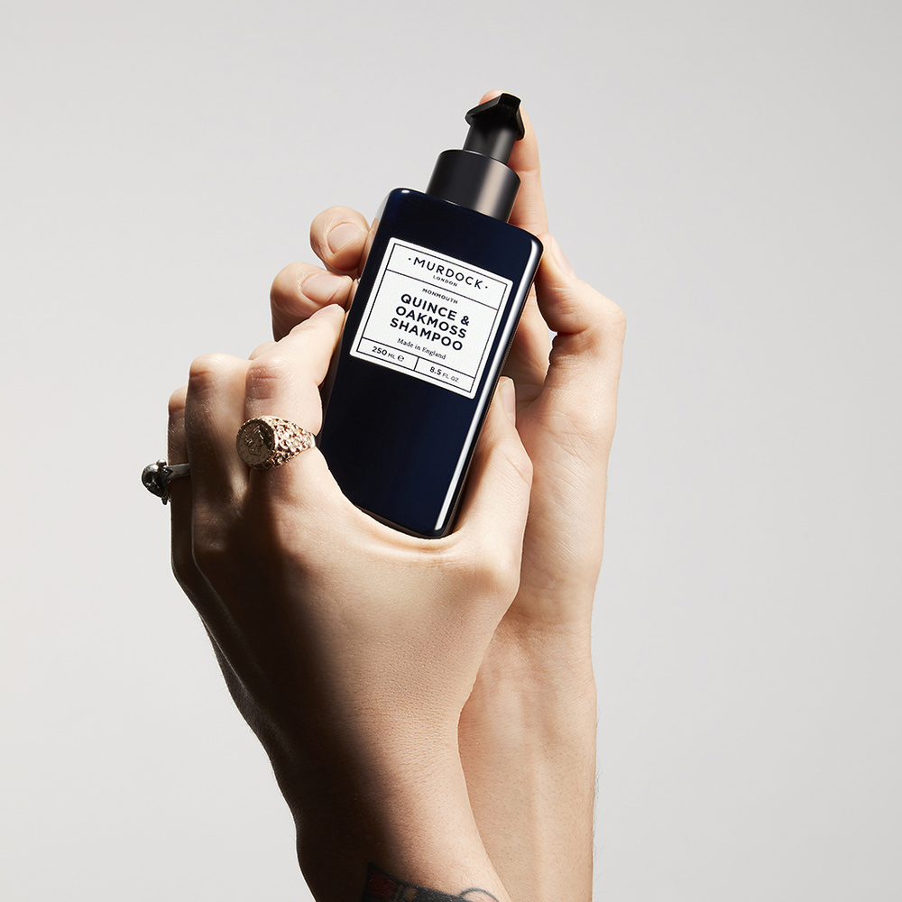 murdock barbers of london Quince & Oakmoss Shampoo Shampooing Coing et Mousse de Chêne