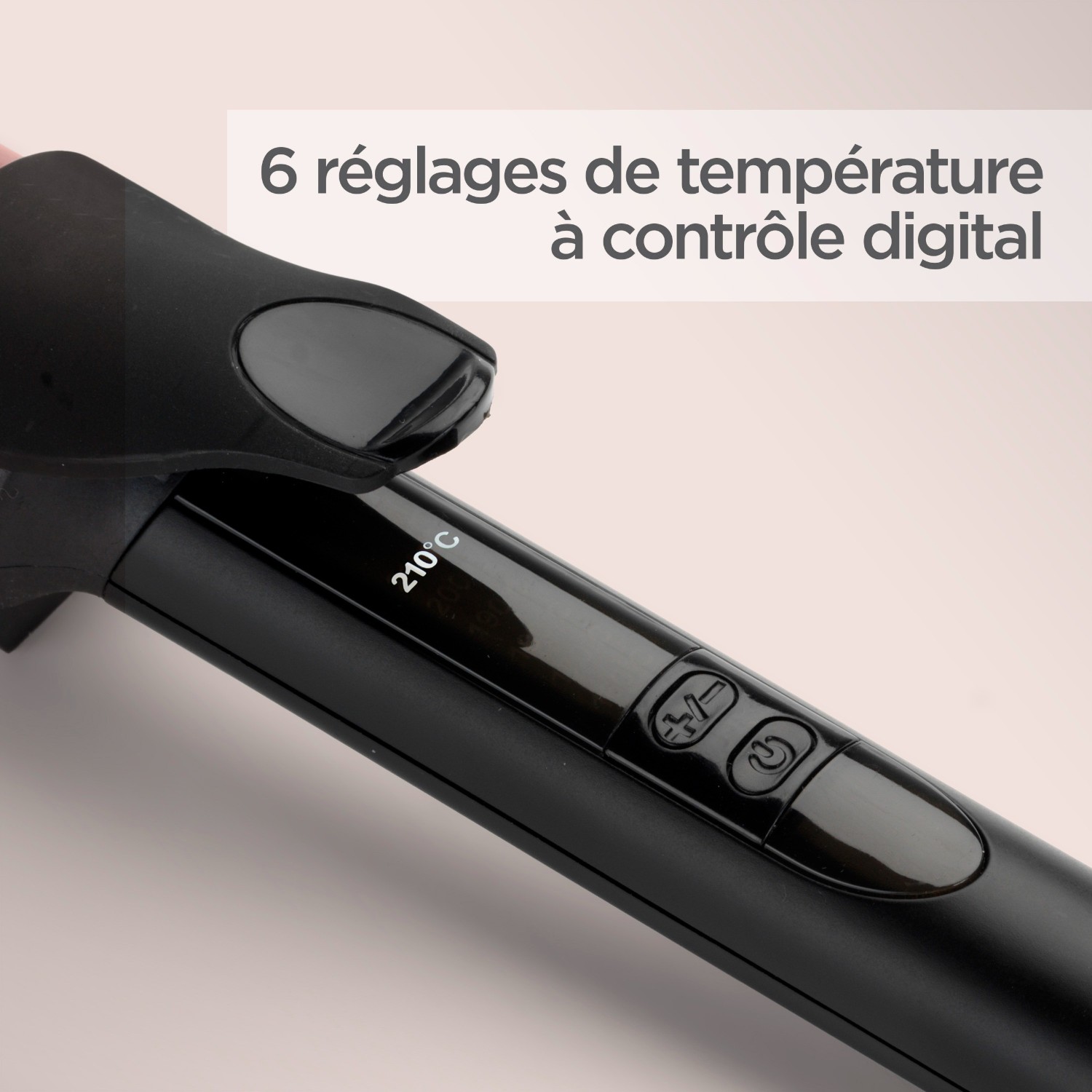 BaByliss C453E - Lokówka 38 mm z ceramiki kwarcowej
