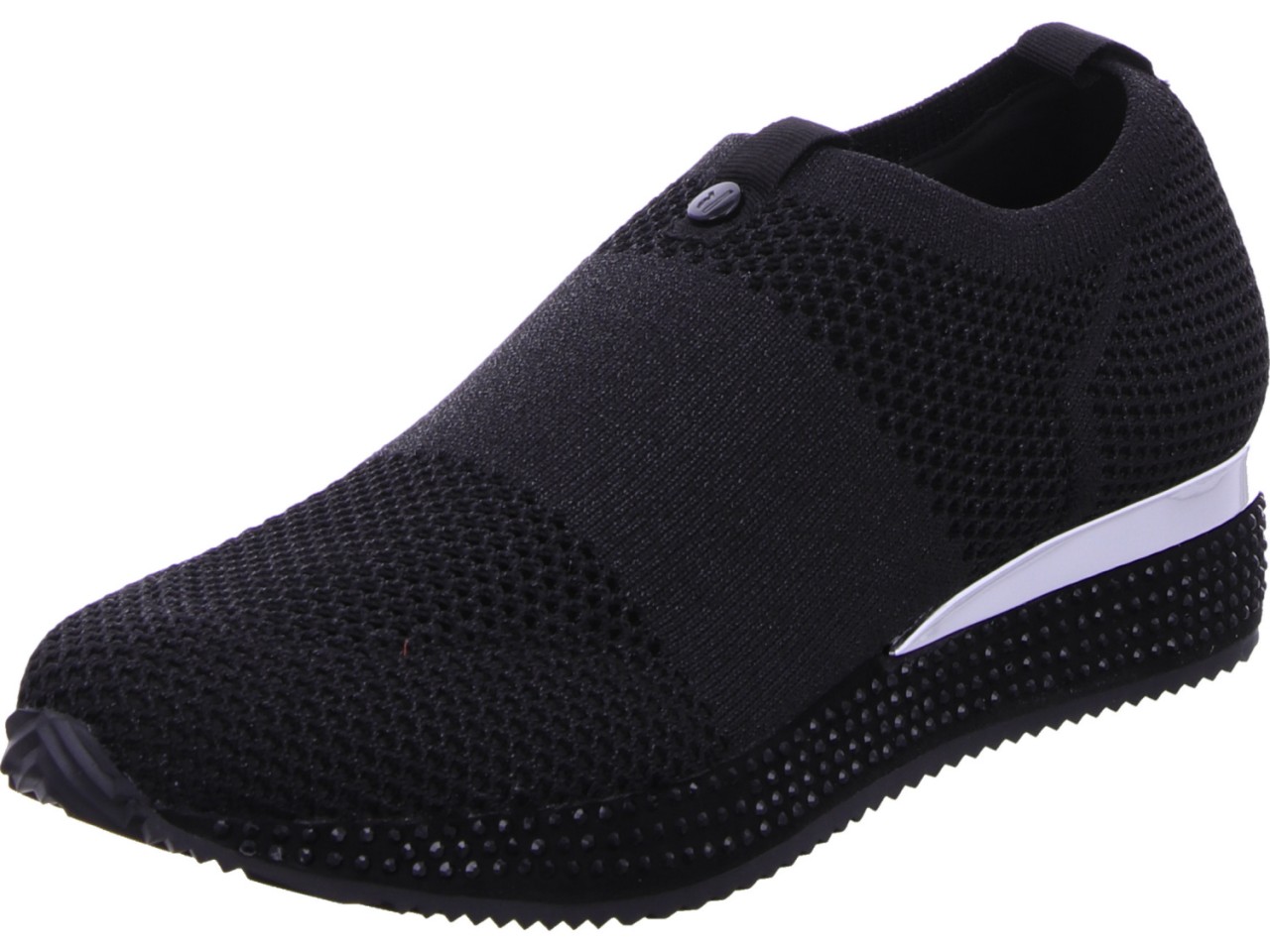 EDEL FASHION Sportliche Slipper schwarz