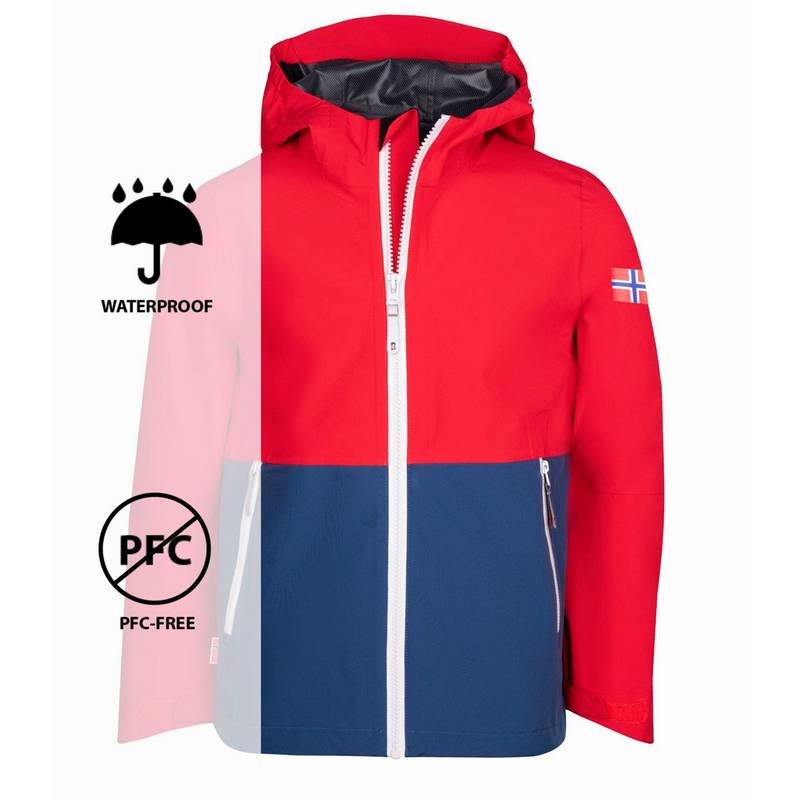 Trollkids Haugesund Regenjacke Kinder