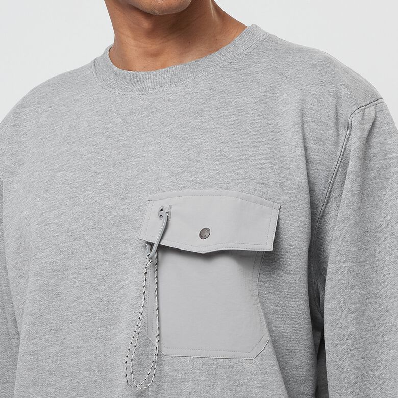 Gramicci x And Wander Print Sweatshirt grey