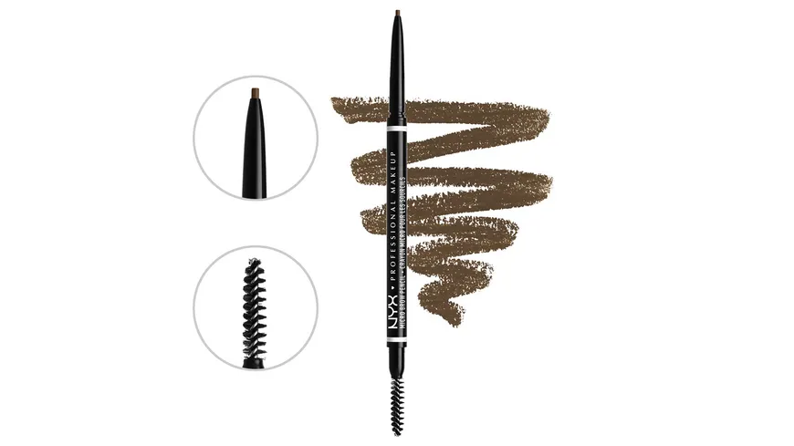 NYX PROFFESSIONAL MAKEUP Micro Brow Pencil 0.1 g 5 - Ash Brown