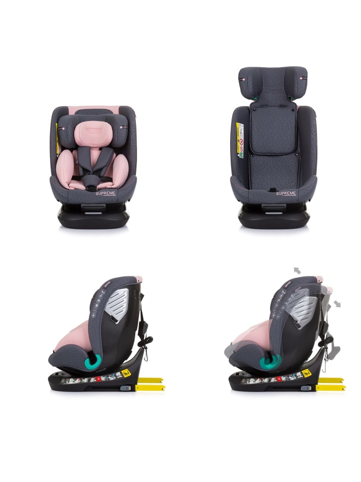Chipolino i-Size Kindersitz Supreme in rosa günstig kaufen onesize