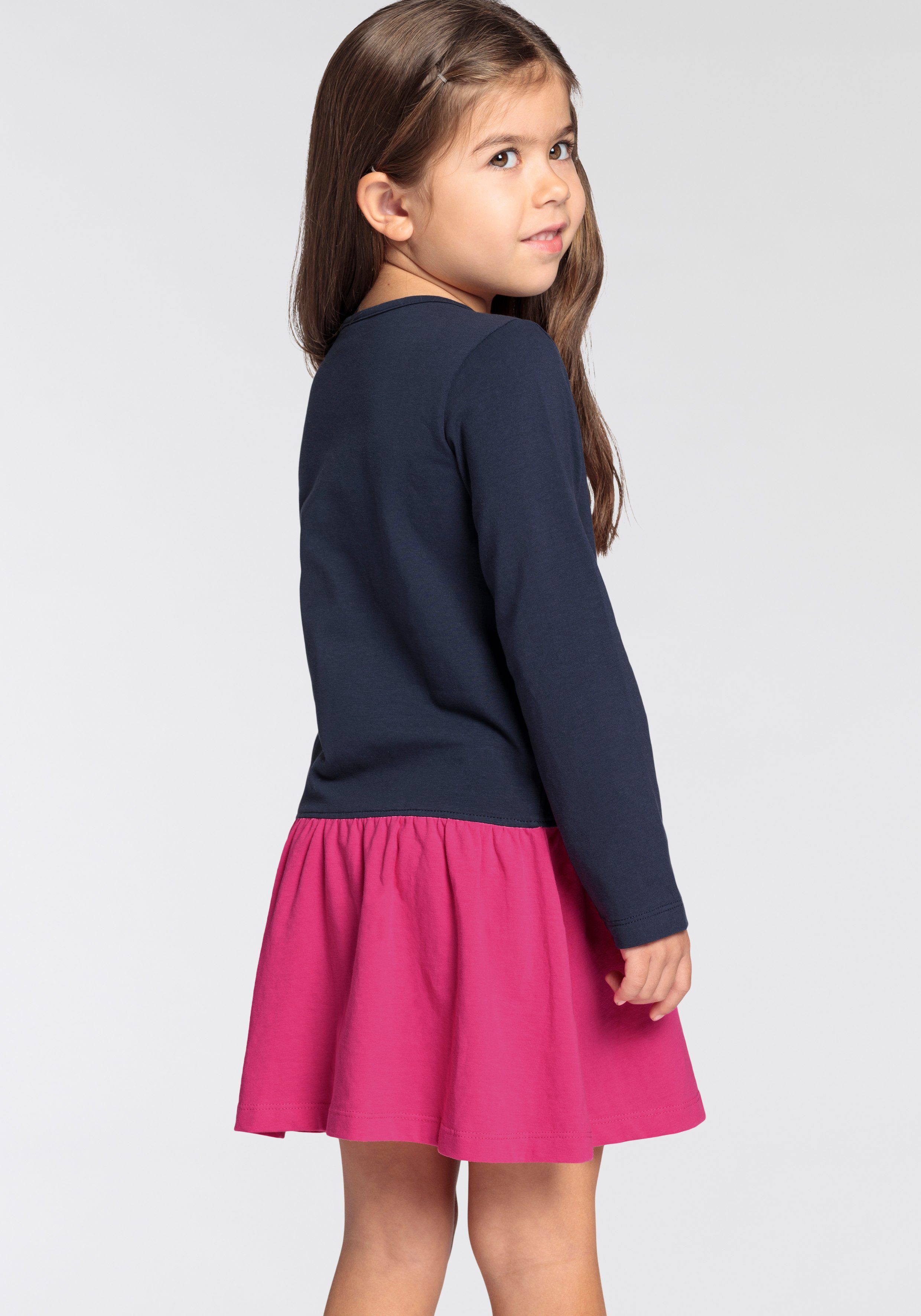 KIDSWORLD Jerseykleid PRINZESSIN IN AUSBILDUNG, Sprüchedruck für kleine Mädchen