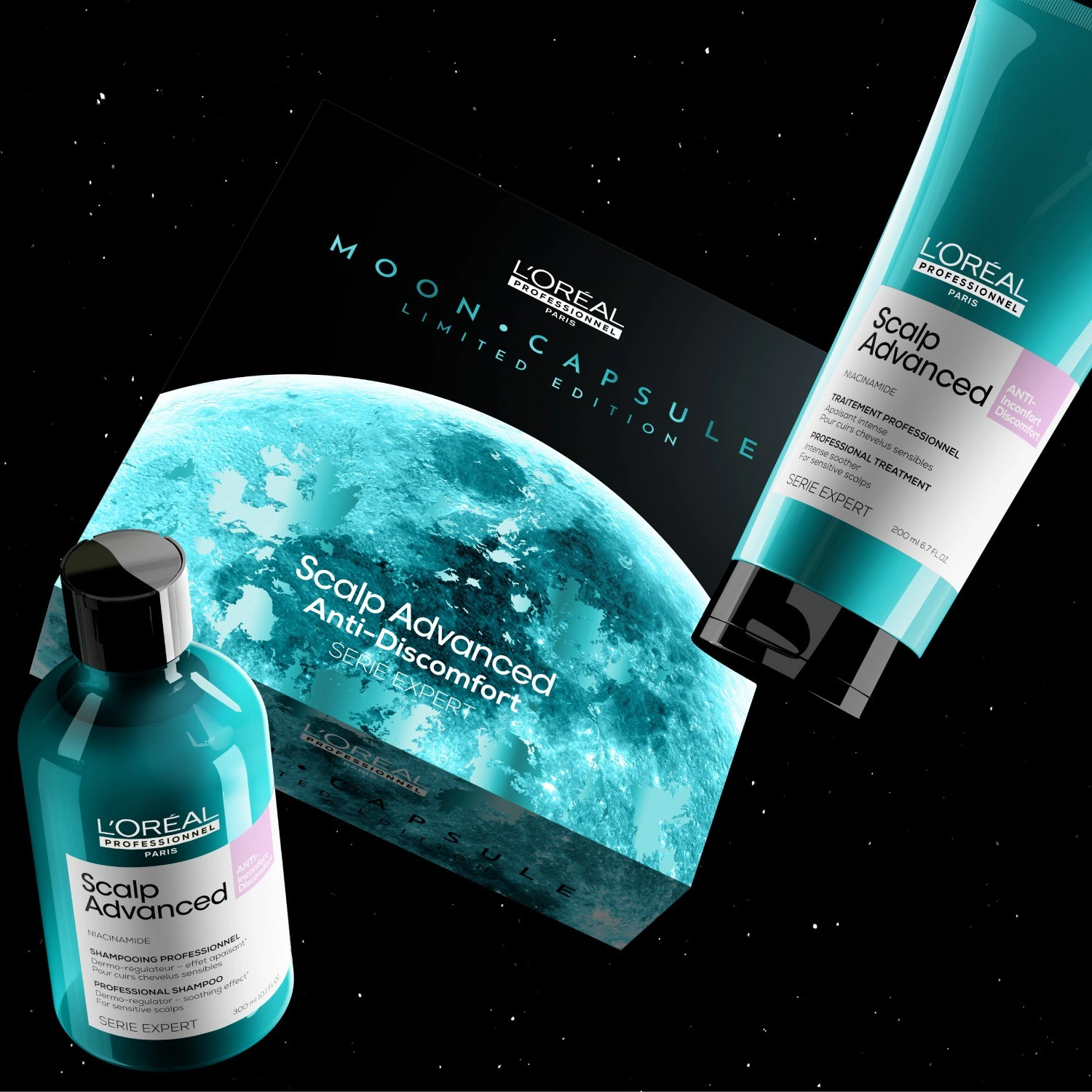 L'Oréal Professionnel Paris Serie Expert božični darilni set Duo Scalp Advanced - občutljivo lasišče