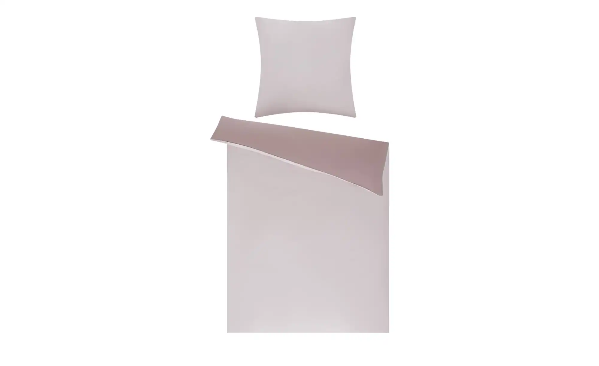 como Satin Wende-Bettwäsche Satin Piping