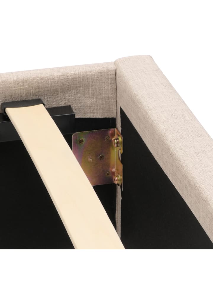 MCW Polsterbett N59, Creme-beige günstig kaufen onesize