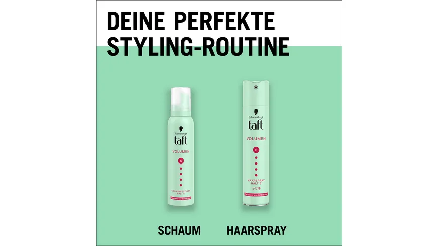 TAFT Haarspray Volumen dünner werdendes Haar 250 ml Haltegrad 5 - sehr starker Halt 250 ml