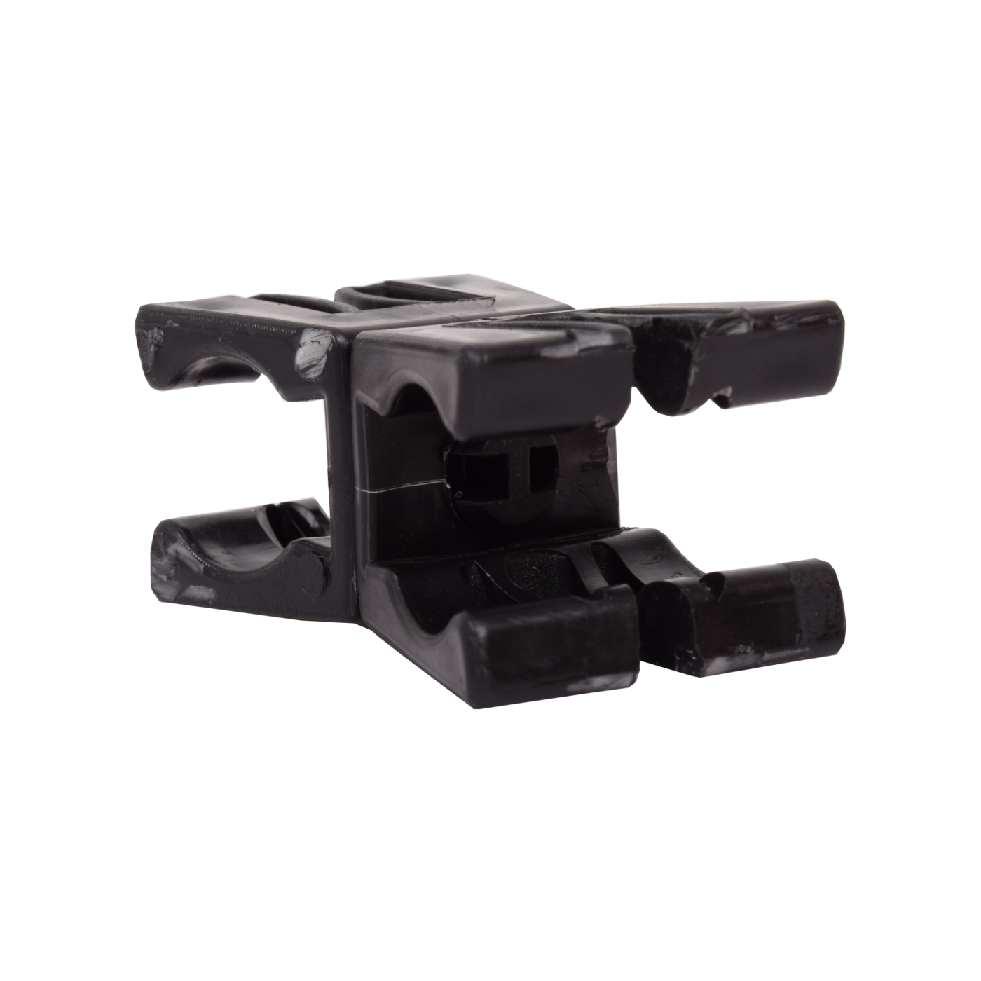 Cawila Halteclip für Stangen mit d25mm Schwarz