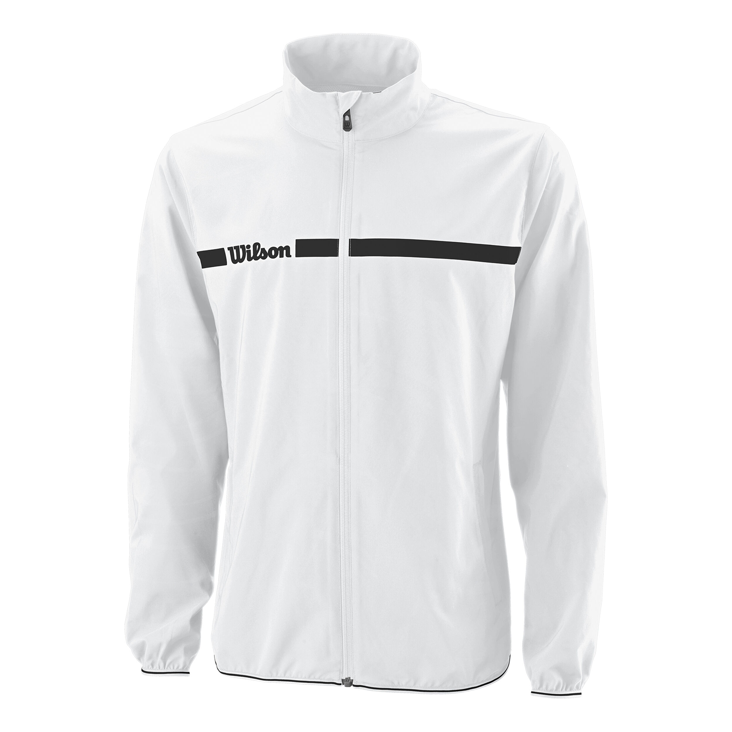 Trainingsjacke Herren - Weiß, Schwarz