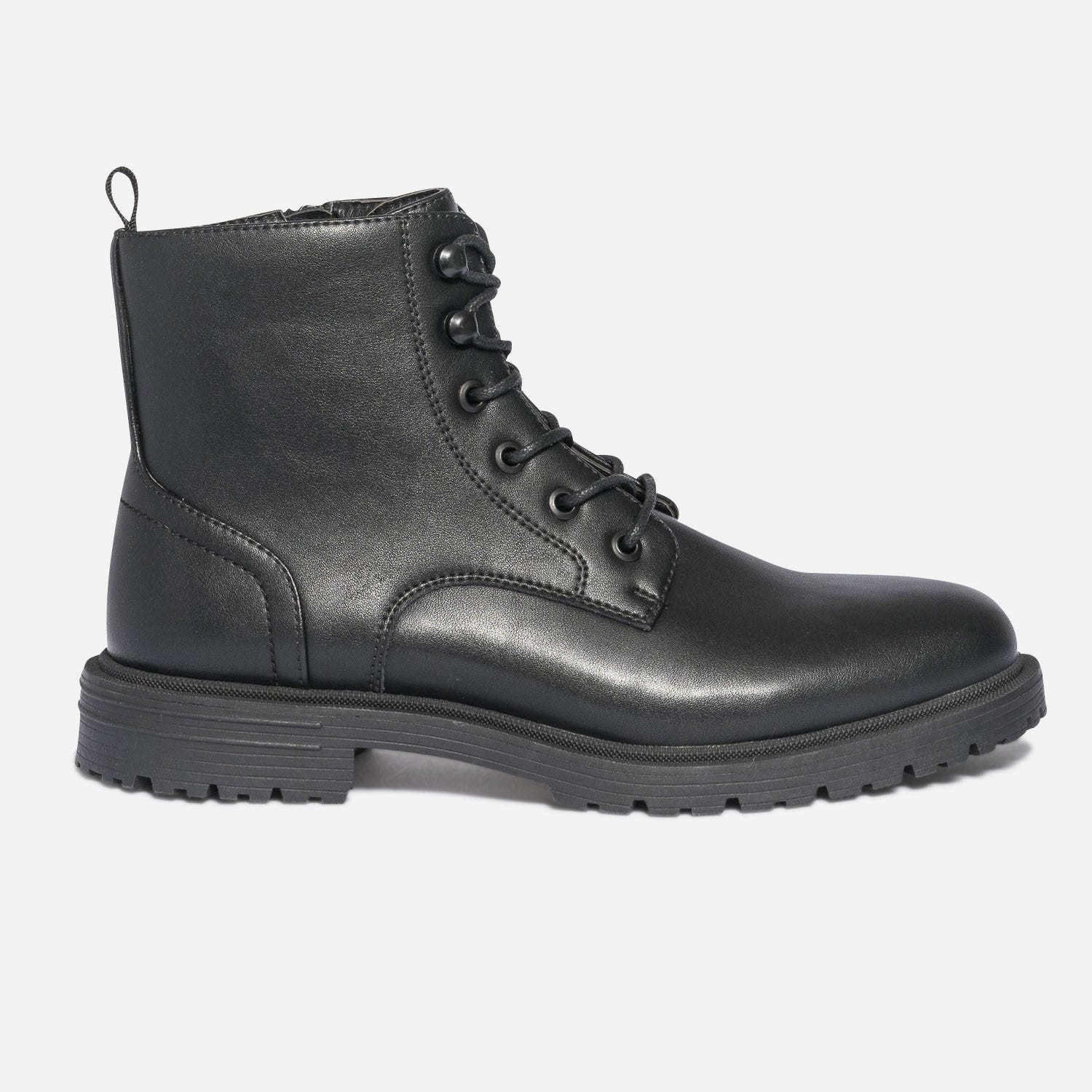Boots à lacet noir