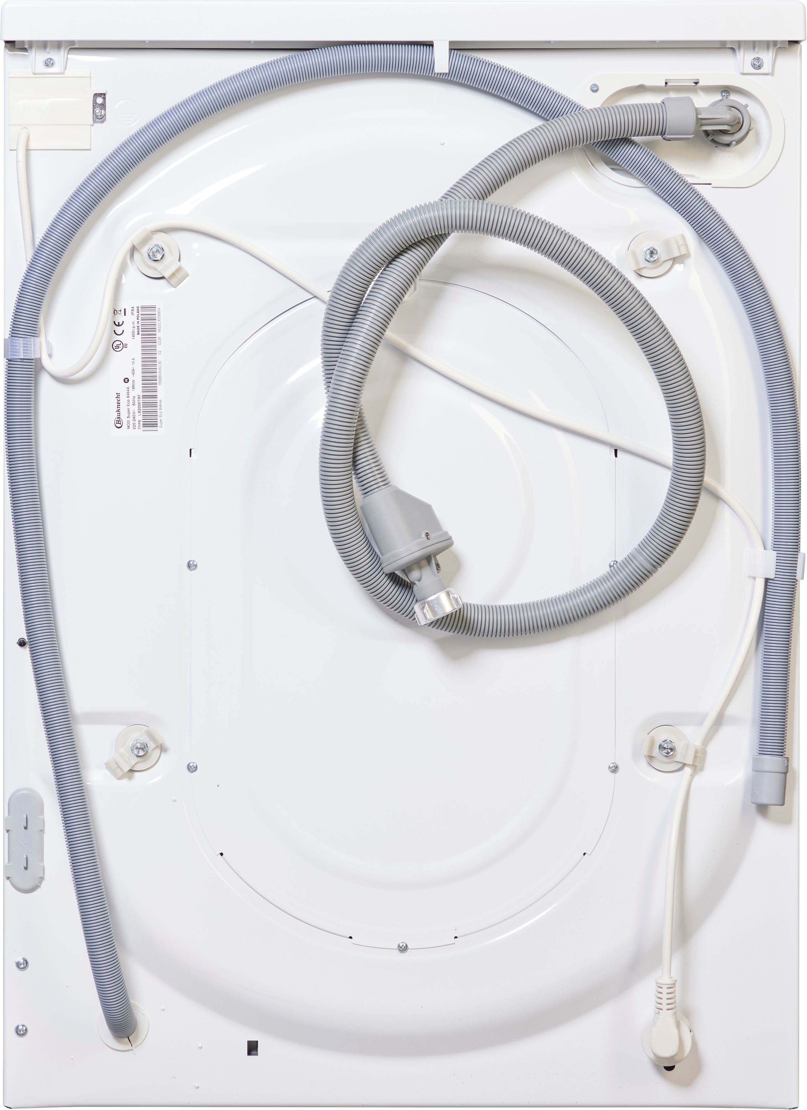 BAUKNECHT Waschmaschine SUPER ECO 8464A, 8 kg, 1400 U/min, 4 Jahre Herstellergarantie