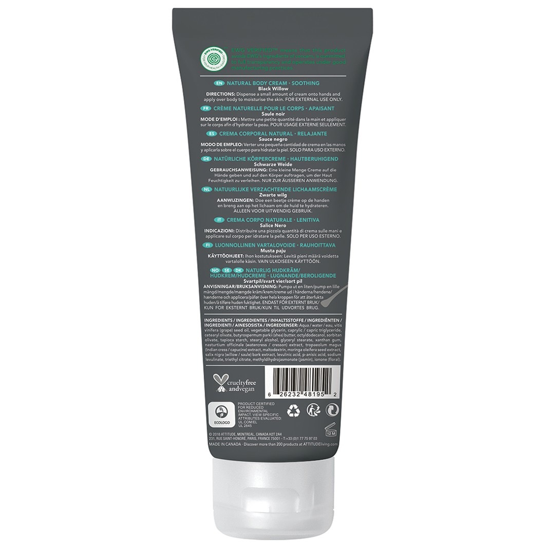 MEN Body Cream - Beruhigend mit Schwarz-Weide