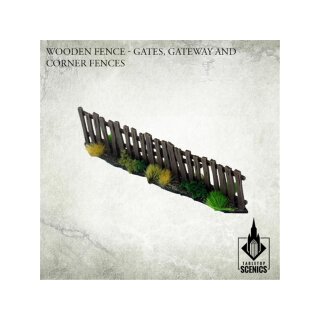 Poland 1939 Wooden Fence Gates, Gateway and Corner Fences
