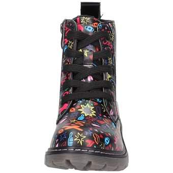 Puccetti Schnür Boots in bunt