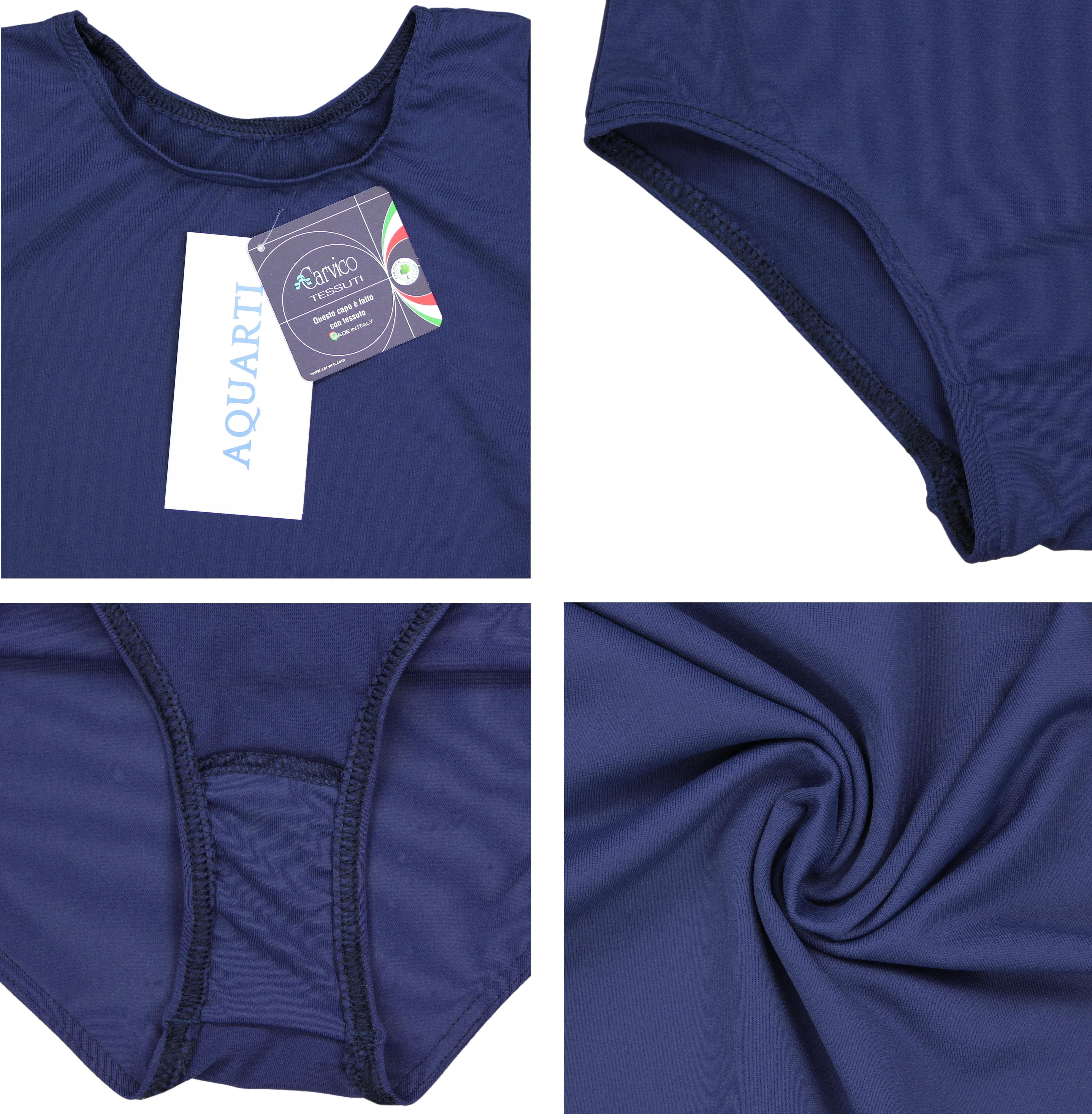 Aquarti Turnanzug Aquarti Mädchen Ballett Trikot 3/4 Arm Gymnastik Ballettanzug