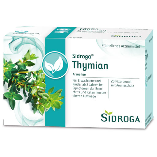 SIDROGA Thymian Tee Filterbeutel  20X1.6 g  Tee