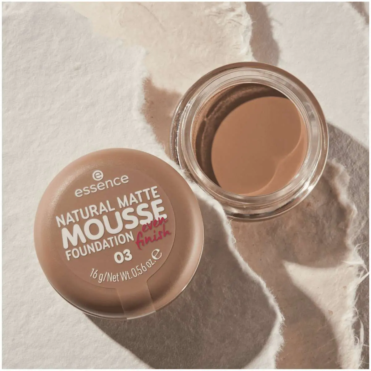 Essence Natural Matte Mousse - пудер 03 16g