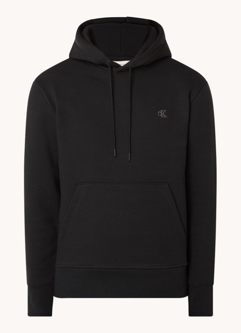 Calvin Klein Hoodie with kangaroo pocket and logo