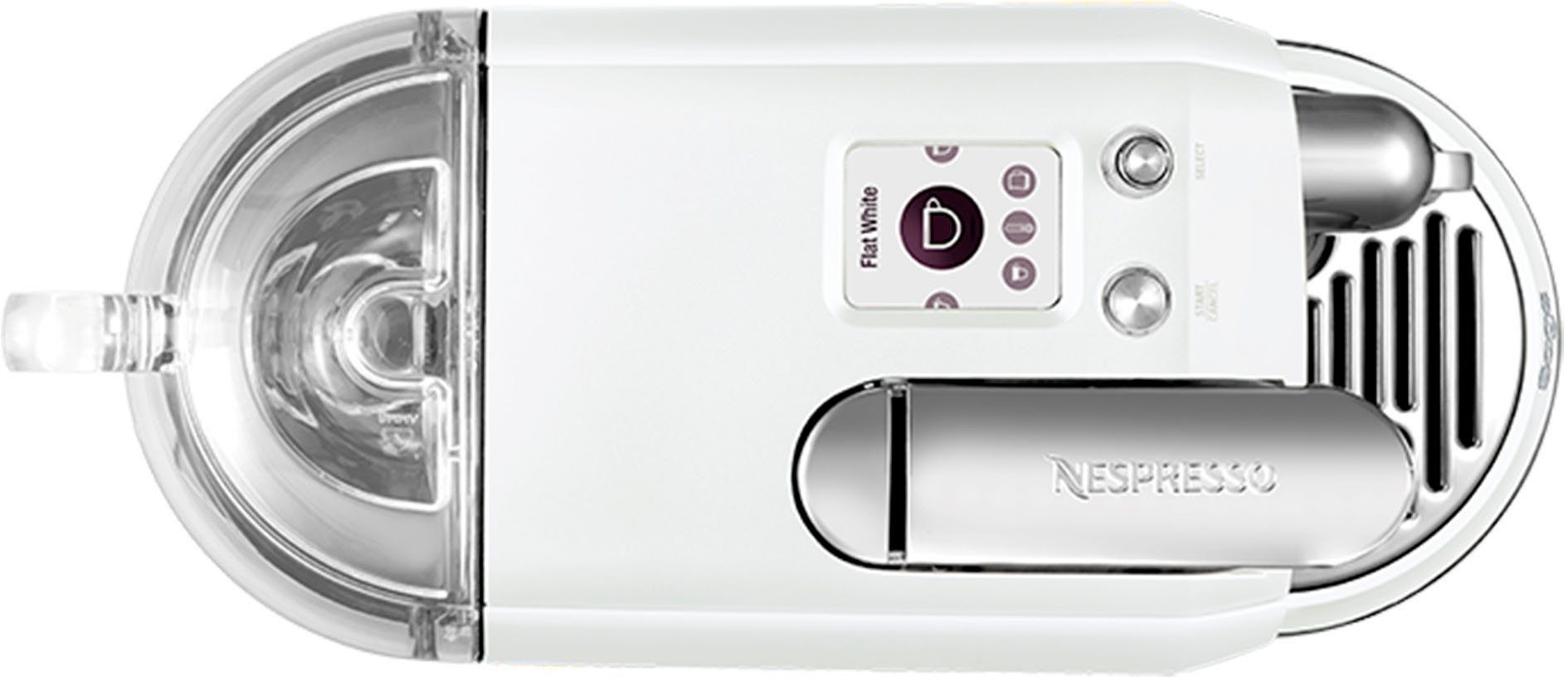 Nespresso Kapselmaschine Creatista Plus SNE800SST, inkl. Willkommenspaket mit 14 Kapseln + Edelstahl-Milchkanne