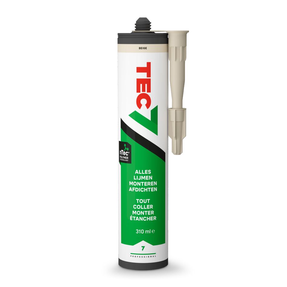 Cartucho de sellador de montaje TEC7 535906000 color beige, 310 ml