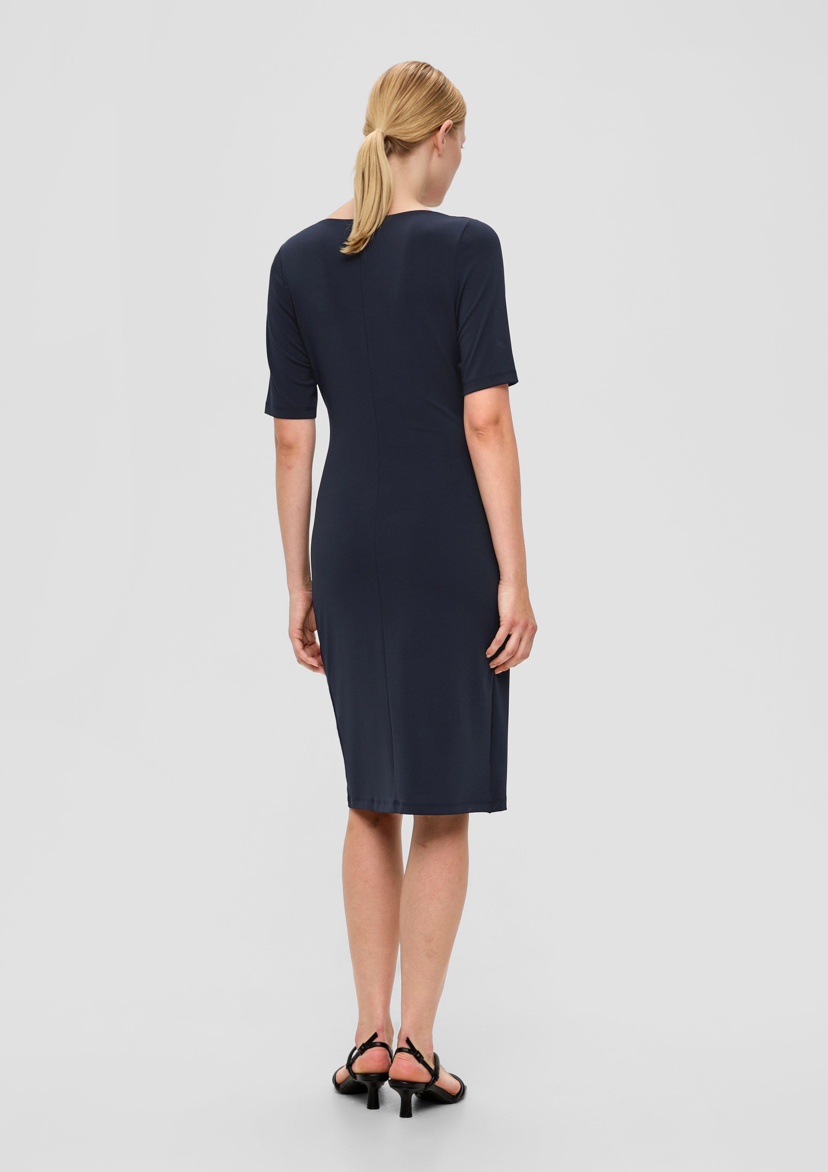 Gerafftes Kleid in Wickel-Optik  2145133-5959