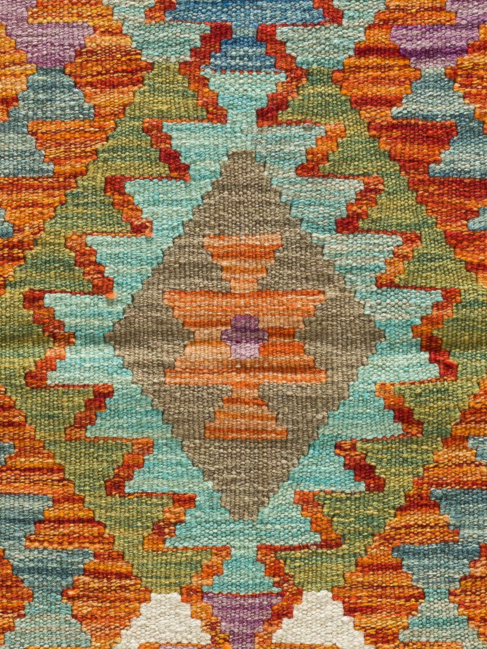 Afghan Kelim ca. 100 x 142 cm, Unikat / Einzelstück