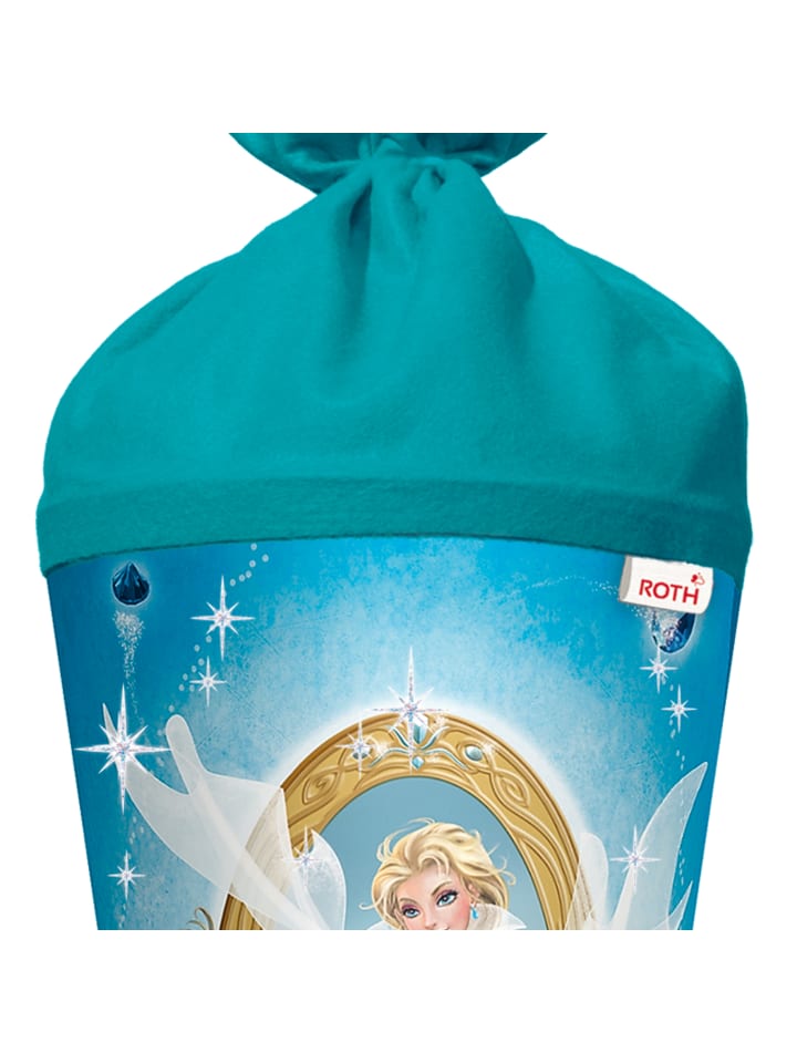 ROTH Schultüte groß Kristall-Prinzessin 70 cm, Glitter in Grün günstig kaufen onesize