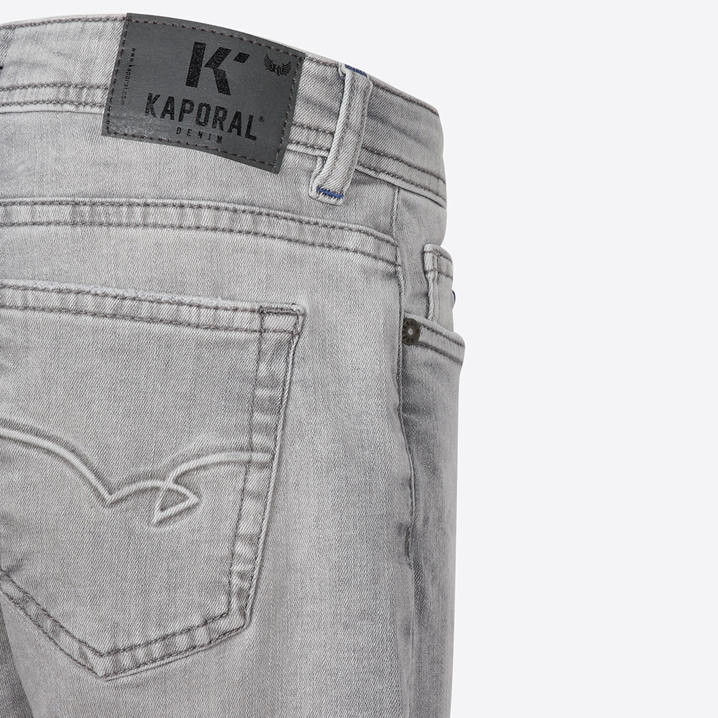 PILOW  Short en jean gris Garçon