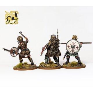 Early Saxon Unarmoured Warriors