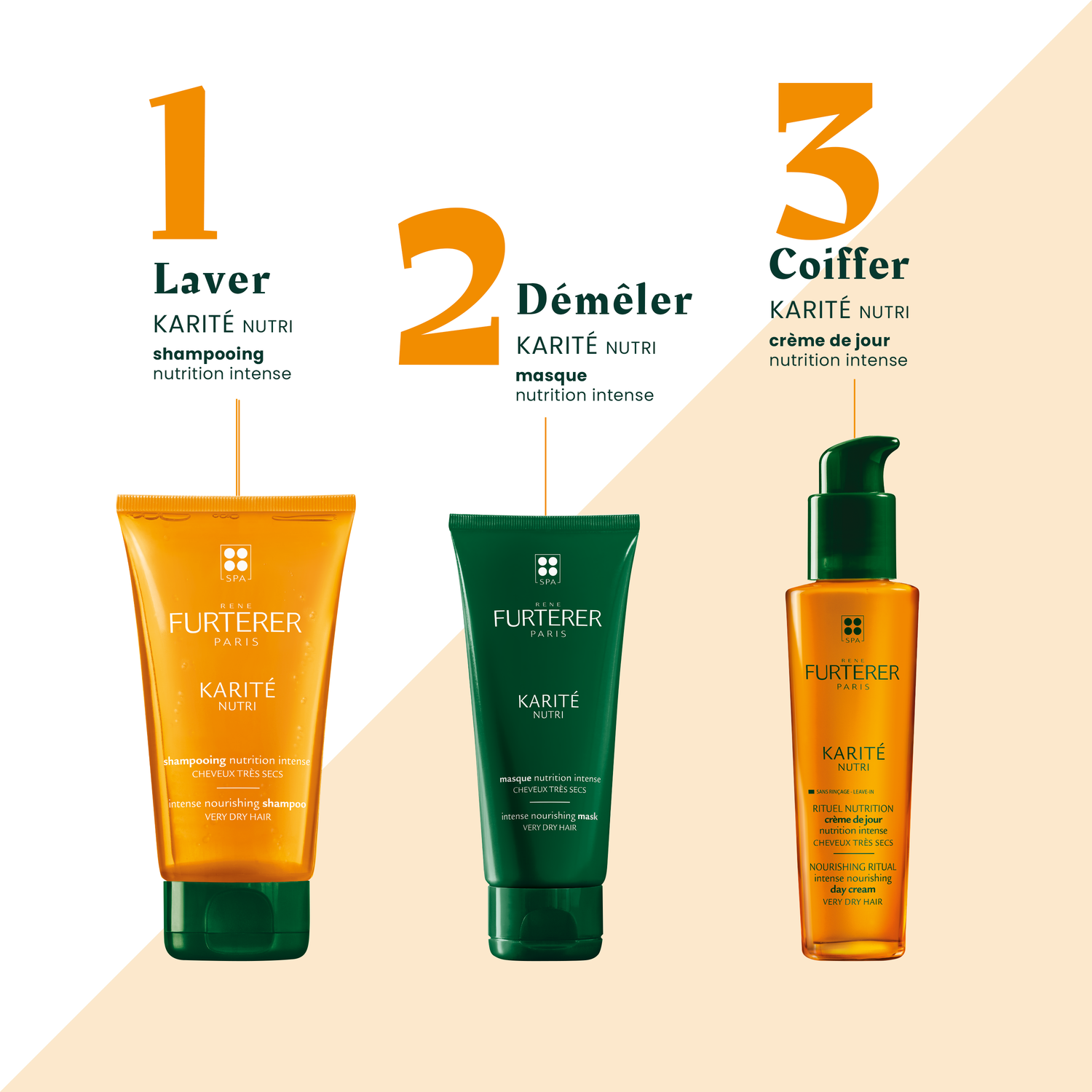 René Furterer Crème Jour Nutrition Intense Karité Nutri - Cheveux secs
