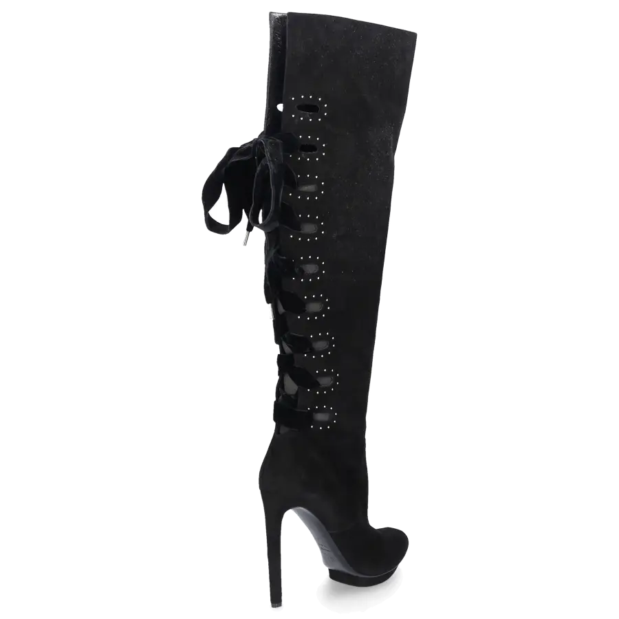 Alexander McQueen - Stiefel - schwarz