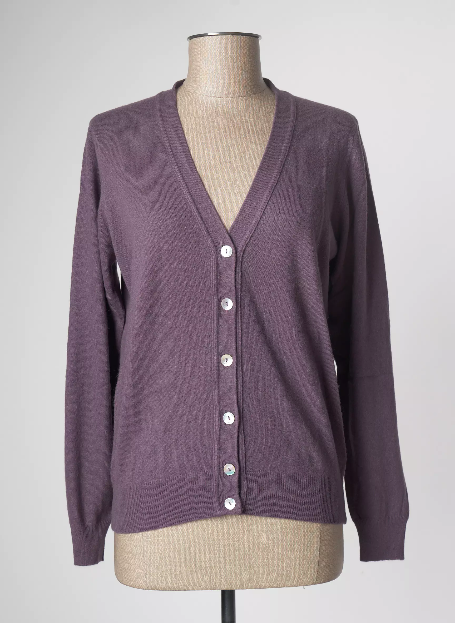 Tricobel Cardigans Femme couleur violet