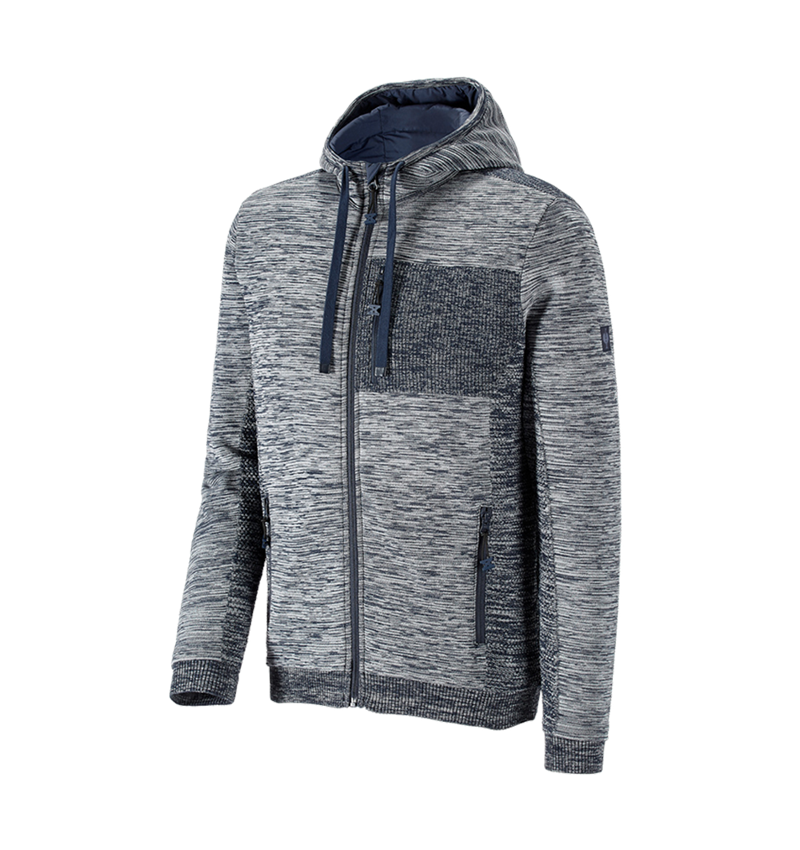 Windbreaker Kapuzenstrickjacke e.s.motion ten