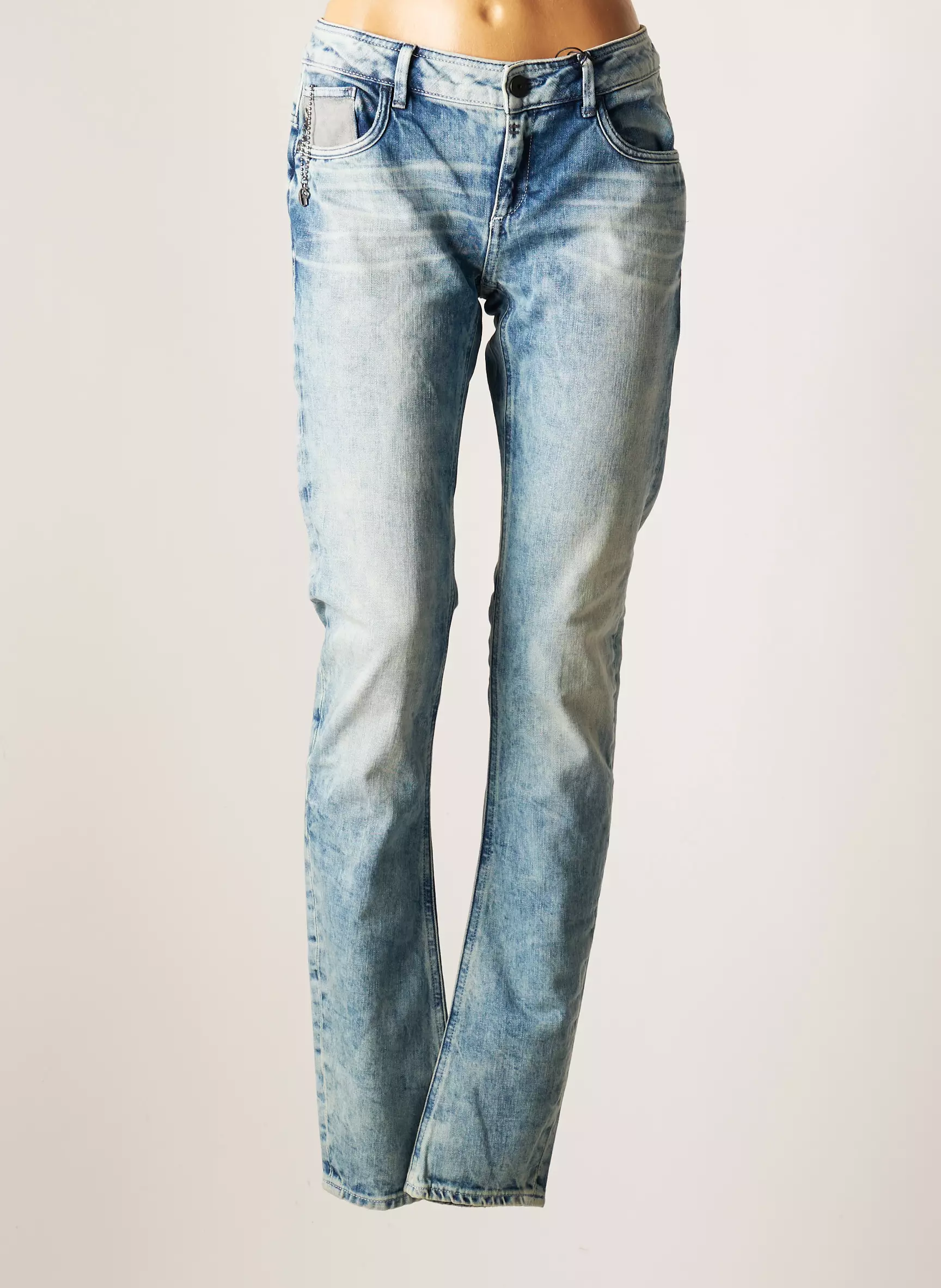 G Star Jeans Coupe Slim Femme couleur bleu
