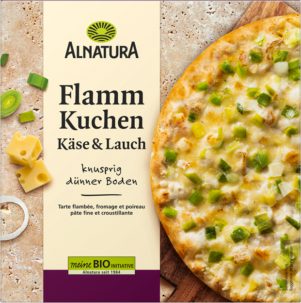 Alnatura Bio Flammkuchen Käse Lauch