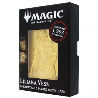 Magic the Gathering Precious Metal Collectibles 24K - Liliana