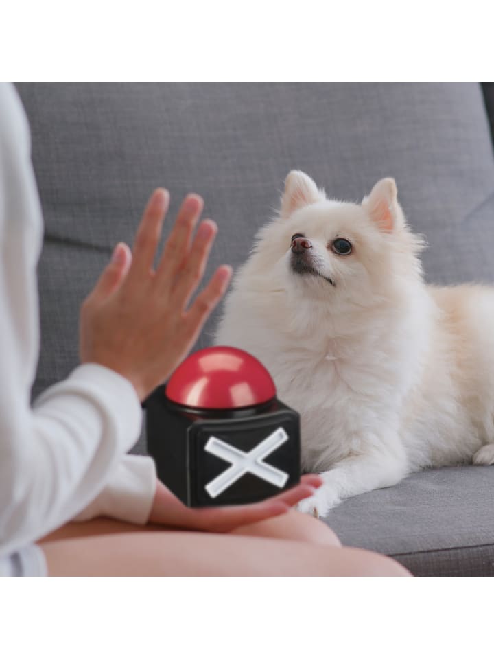 relaxdays Buzzer in Rot/ Schwarz günstig kaufen onesize