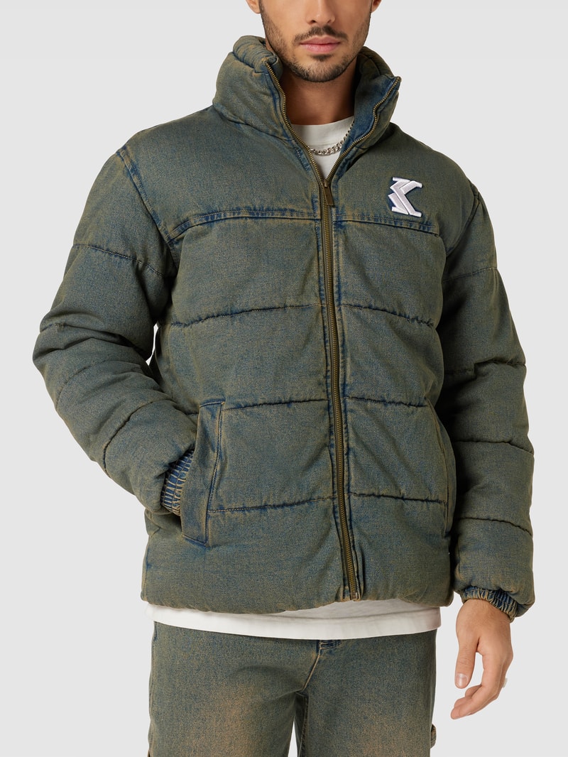 Steppjacke in Jeans-Optik in jeans
