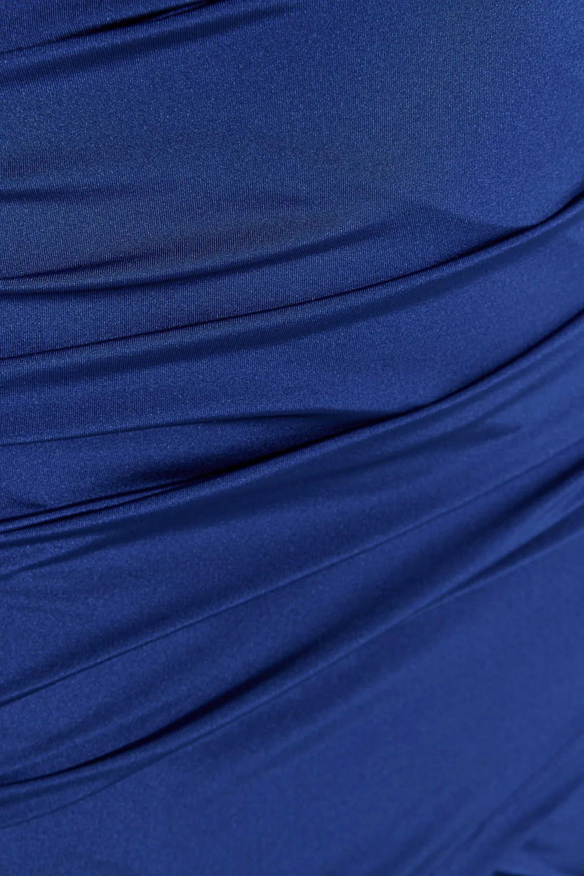 Trendyol Collection  Marineblaues, figurbetontes, gefüttertes, gestricktes Korsett-Abendkleid mit detailliertem Ausschnitt TPRSS23EL00174