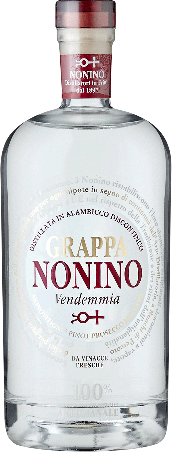Nonino Distillatori Grappa Vendemmia Monovitigni 0,5