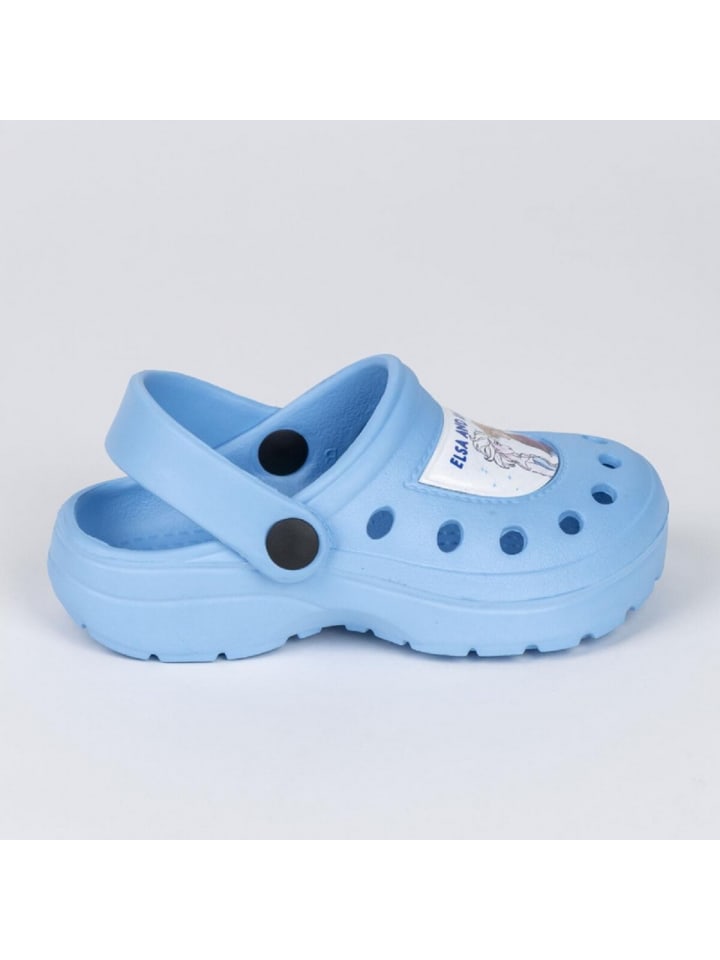 Disney Disney Frozen Clogs Rutschfeste Sandalen für Kinder mit Elsa in Blau günstig kaufen