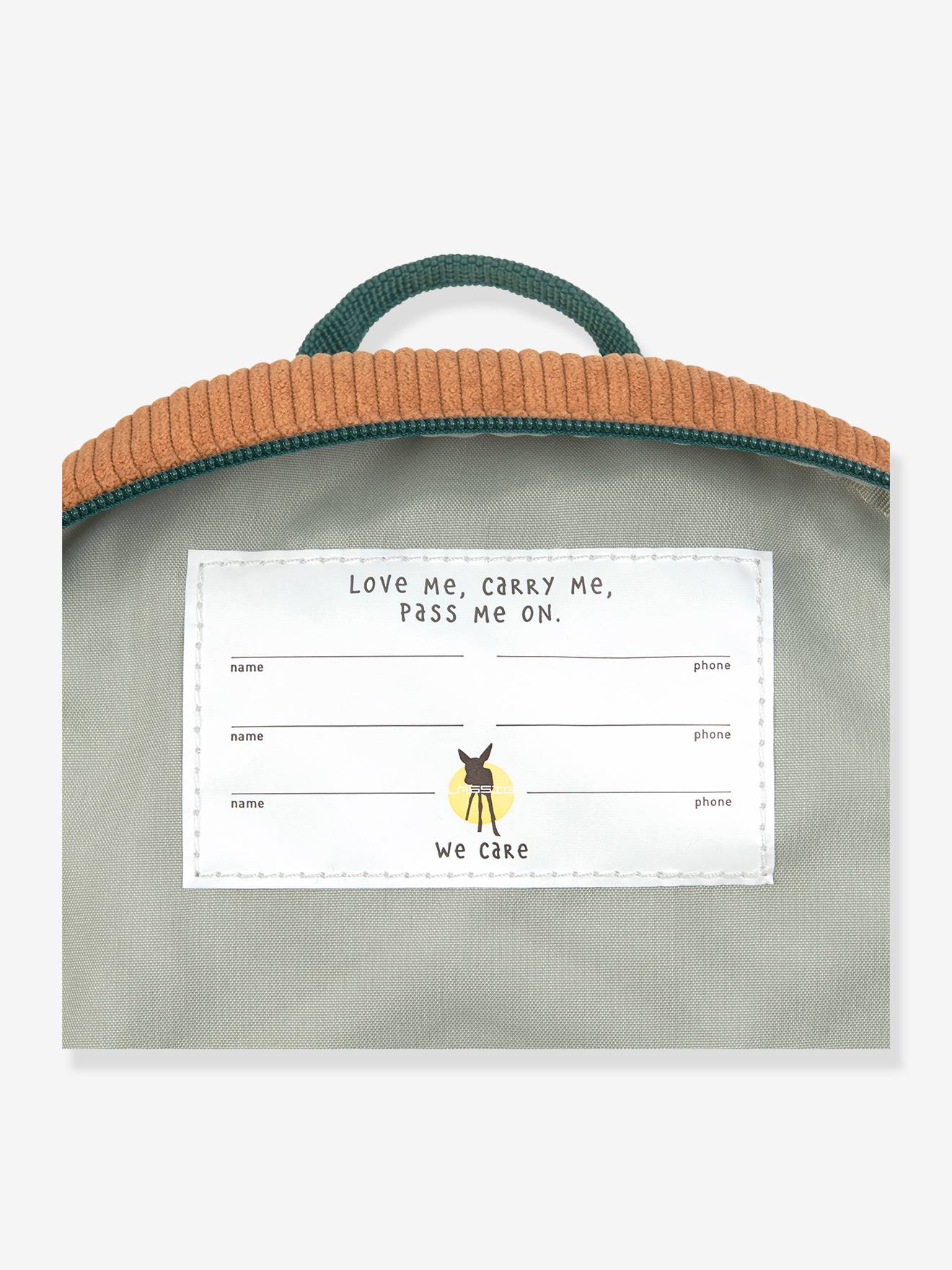 Lässig Kleinkinder Rucksack Tiny Little Gang LÄSSIG - grün