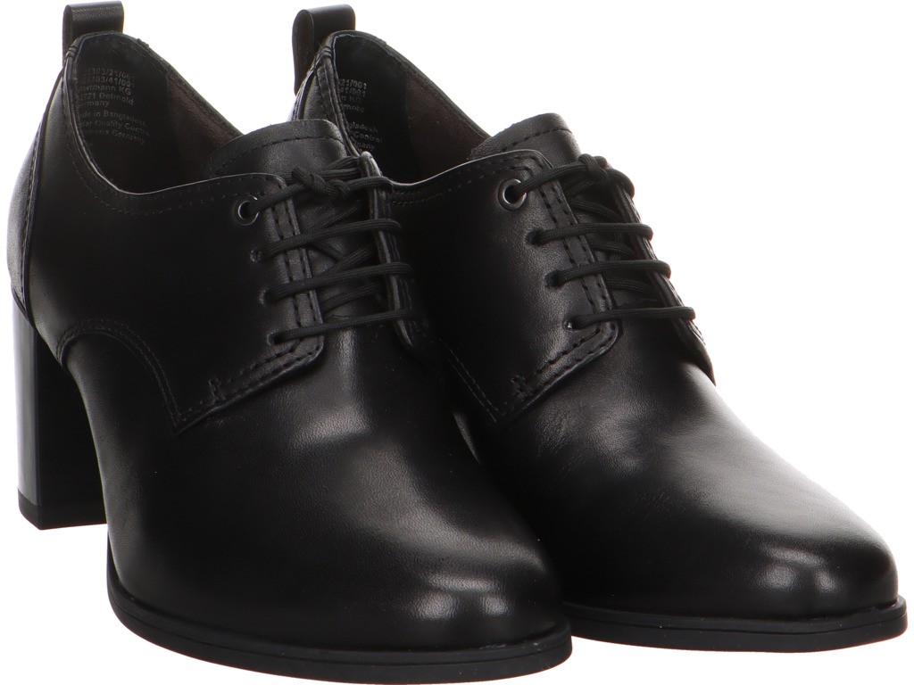 TAMARIS Freizeit Schnürer schwarz black