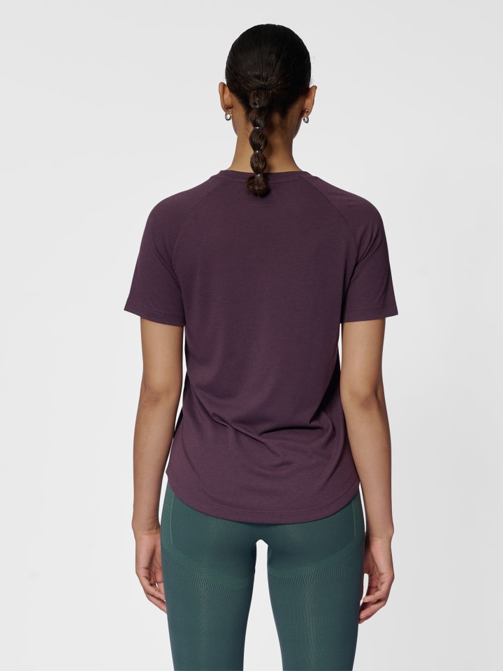 Hummel Hummel T-Shirt Raglanärmel Hmlmt Vanja Multisport Damen in PLUM PERFECT günstig kaufen XS
