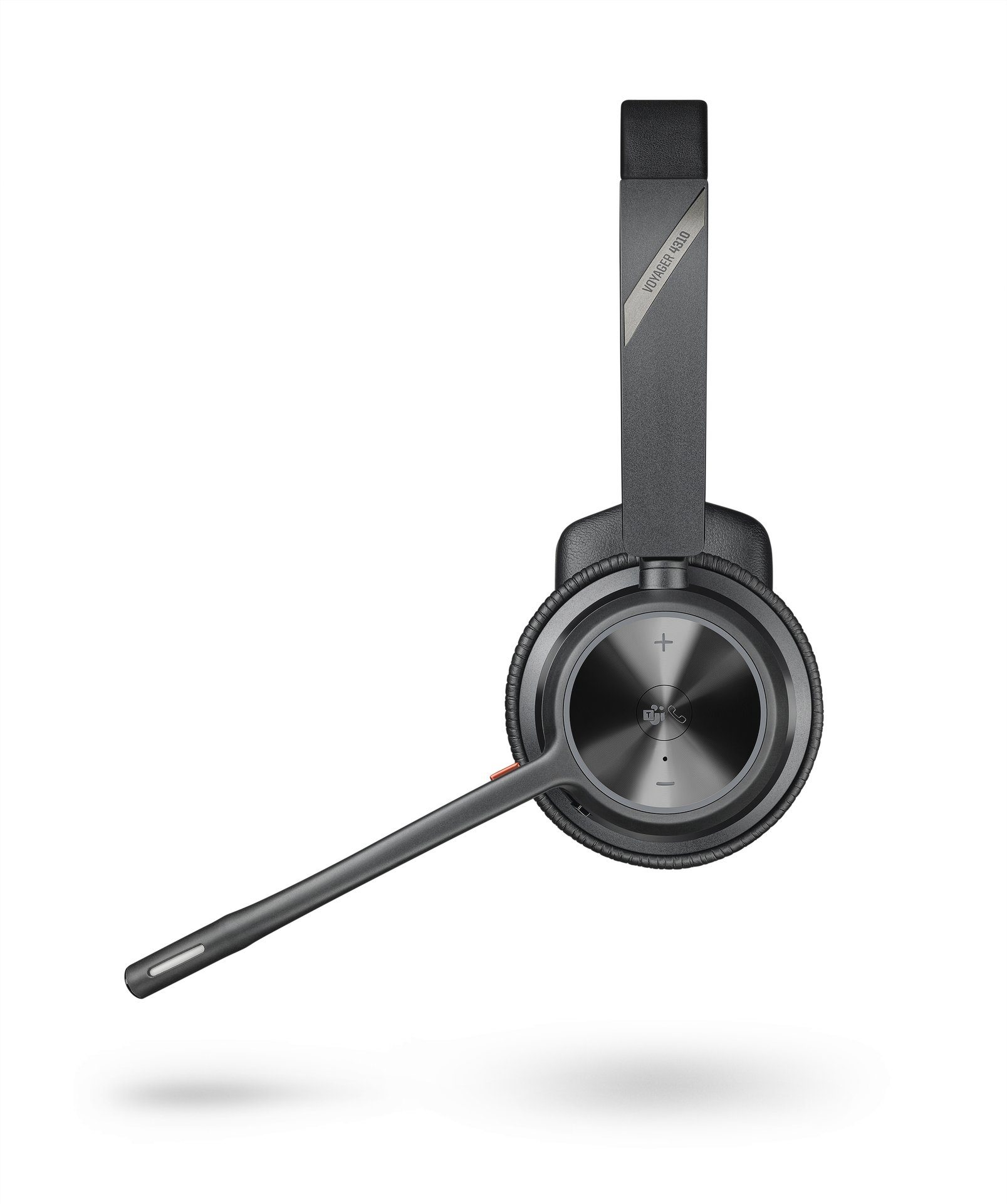 Plantronics Bluetooth Headset Voyager 4310 mit USB-A/C und Teams-Kompatibilität Wireless-Headset (Noise-Cancelling, A2DP Bluetooth)